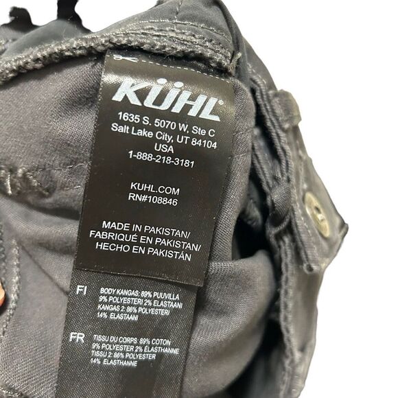 Kuhl Skinny Stretch Flex Pants Jeans Size 6 Reg 27 X 31 gray - Picture 14 of 16